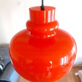 Vintage blown glass pendant light - Design by Hans Agne Jakobsson for Staff Leuchten