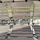 Lot de 14 chaises pliantes en métal AM-PM