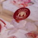 Glass vase molded pink flowers and opaque foliage "Original Waltherglas made in Germany"
