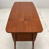 Petite Teak Desk By Gunnar Nielsen For Tibergaarden.