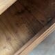 Antique sideboard in waxed pine, country house style