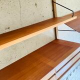 Modular Library Shelf by Poul Cadovius for Royal System Denmark 1960