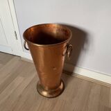 Decorative copper vase