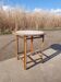 Table d'appoint italienne vintage Giorgetti Galaxy en bois blanc