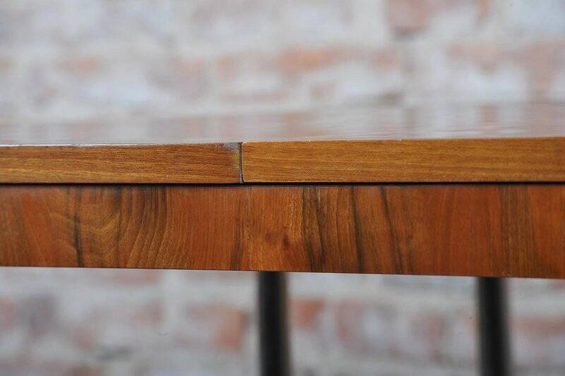 Bauhaus Oak Foling Table by J. Halabala for UP Zavody, Czech, 1930s