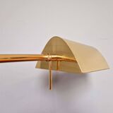 Grande lampe de bureau en laiton, Cosack Leuchten, 1970