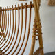 Vintage bamboo magazine rack