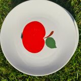 Dessert plates apples