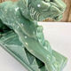Cracked lioness sculpture art deco 1930 signed odyv