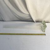 Vintage blown glass soliflore vase dimension: height -13cm- L-13xPr13cm-