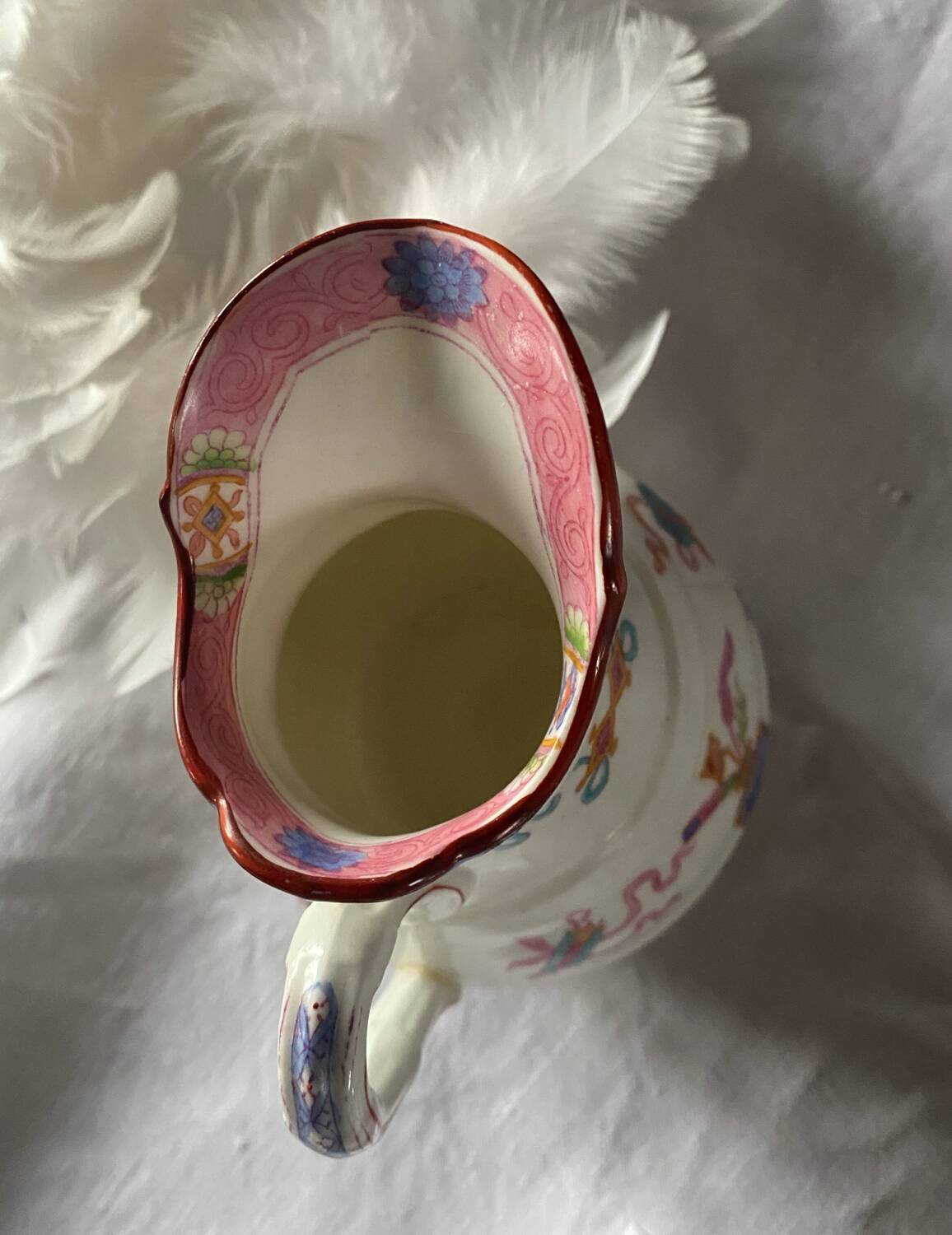 Antique Minton porcelain milk jug
