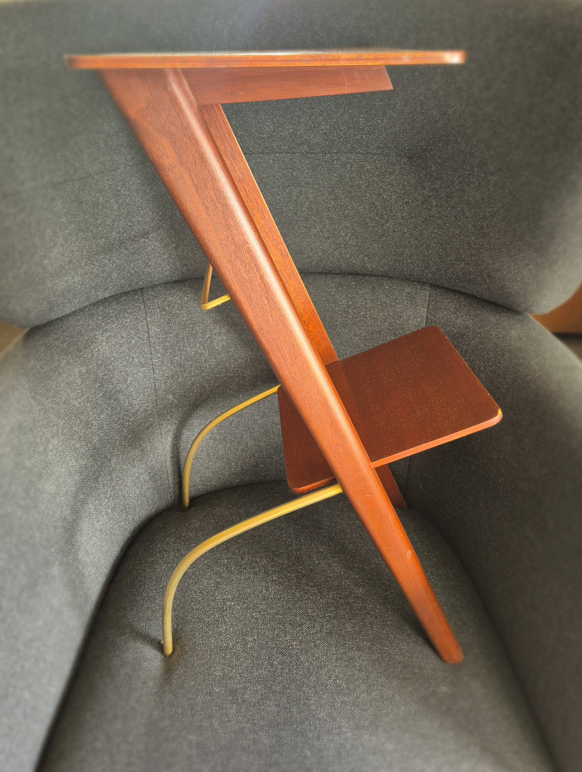 Pair of vintage 50s bedside tables or end tables