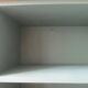 Small vintage bookcase enhanced in smoky green