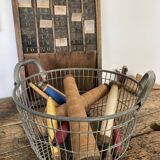 Metal industrial basket