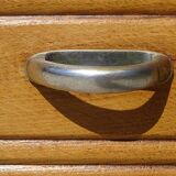 Art Deco bedside table in oak, restored