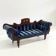 Antique Victorian chaise longue / méridienne