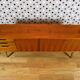 Scandinavian design row Walnut vintage 1960