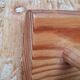 Pine coat rack 1970