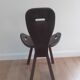 Ensemble de 6 chaises brutaliste , primitive , campagne