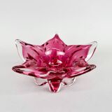 Bol en verre artistique vintage de Josef Hospodka pour Chribska Glassworks, années 1960
