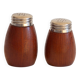 Teak salt and pepper shakers, Karl Holmberg, Gothenburg, Sweden, 1960s