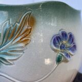 Paire de cache pot en barbotine