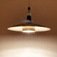 Swedish Mid-Century Modern brass pendant lamp