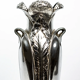 Ombelle vase in silver-plated metal — Art Nouveau Gallia, Christofle, 1904