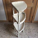 Rattan shelf