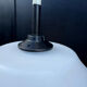70s bubble glass pendant light