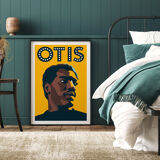 Otis Redding Wall Art Music Poster A3