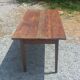 19th century farmhouse table in oak and poplar with spindle legs 198cm