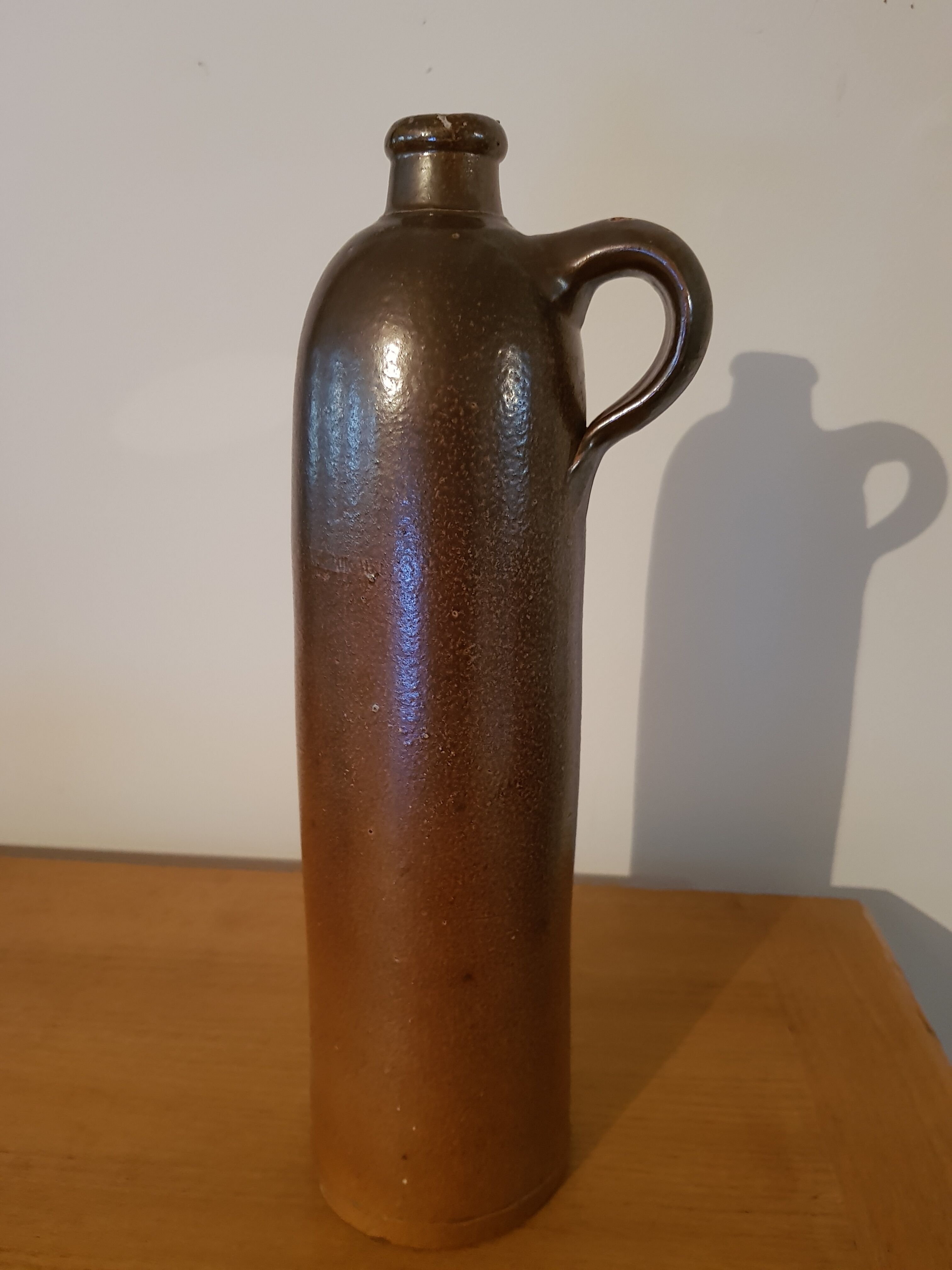 Vintage stoneware bottle