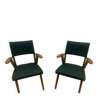 Set of 2 vintage chairs