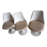 Tulip chairs signed Saarinen for Knollstudio 1956