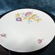 2 flat plates in white porcelain Seltmann Weiden, Bavaria, W. Germany