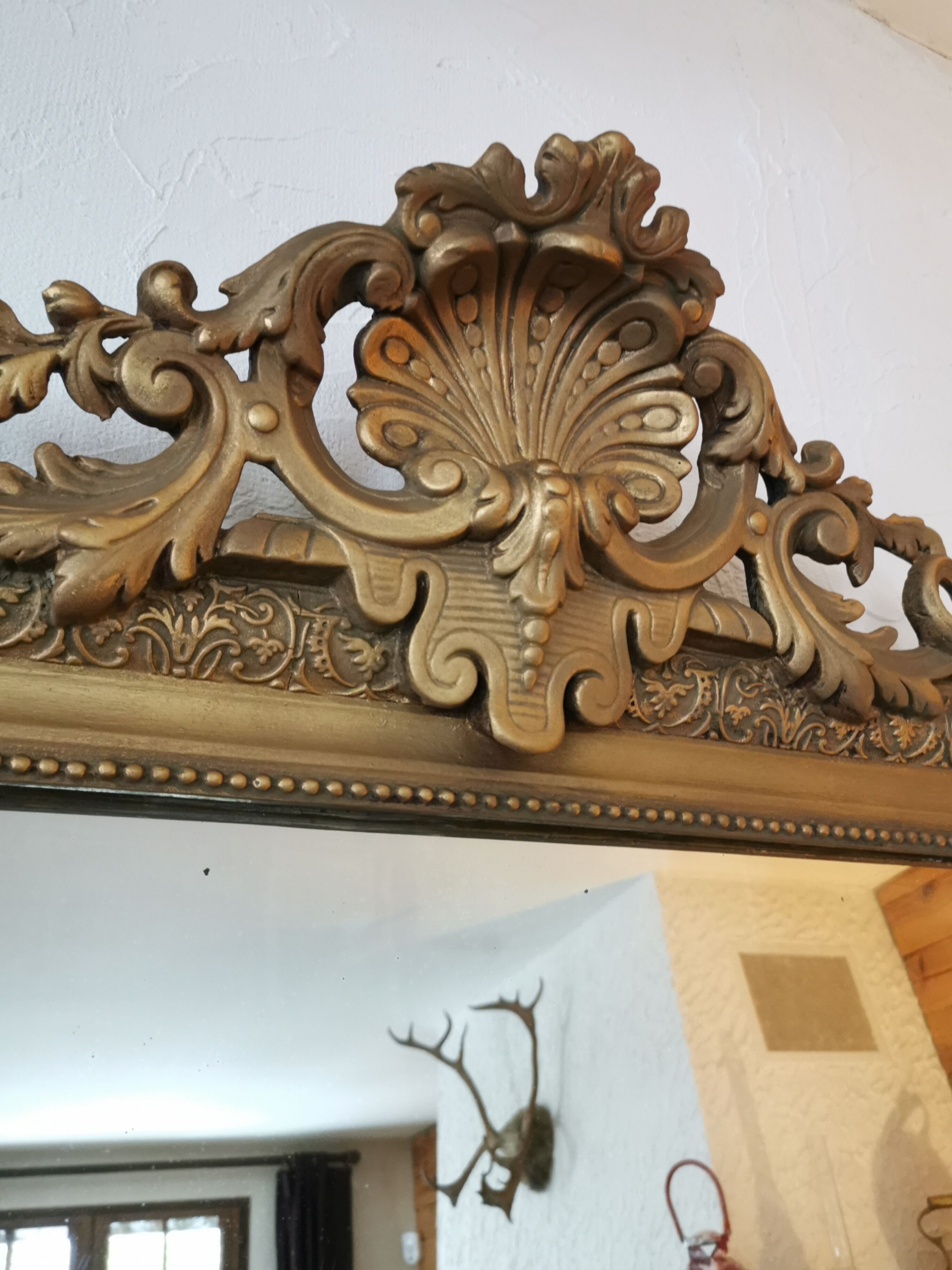 Louis Philippe mirror 151 x 84 cm pediment