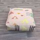 Moroccan Berber Kilim Pouf - 100% Wool and Cotton - Handwoven Floor Cushion