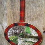 Vintage oval mirror 35x24cm