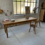 Farm table bistro pine and cherry 210cm