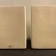 Pair of owl Japanese ceramic book greenhouses, 1980