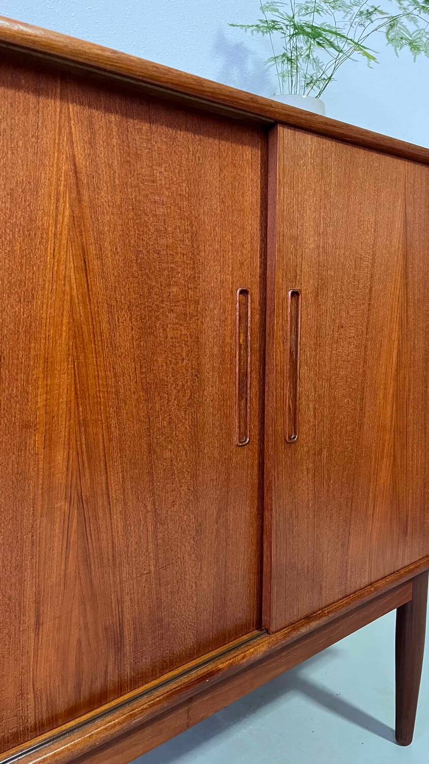 Vintage highboard teak Danish design