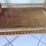 Serving in rattan and wicker