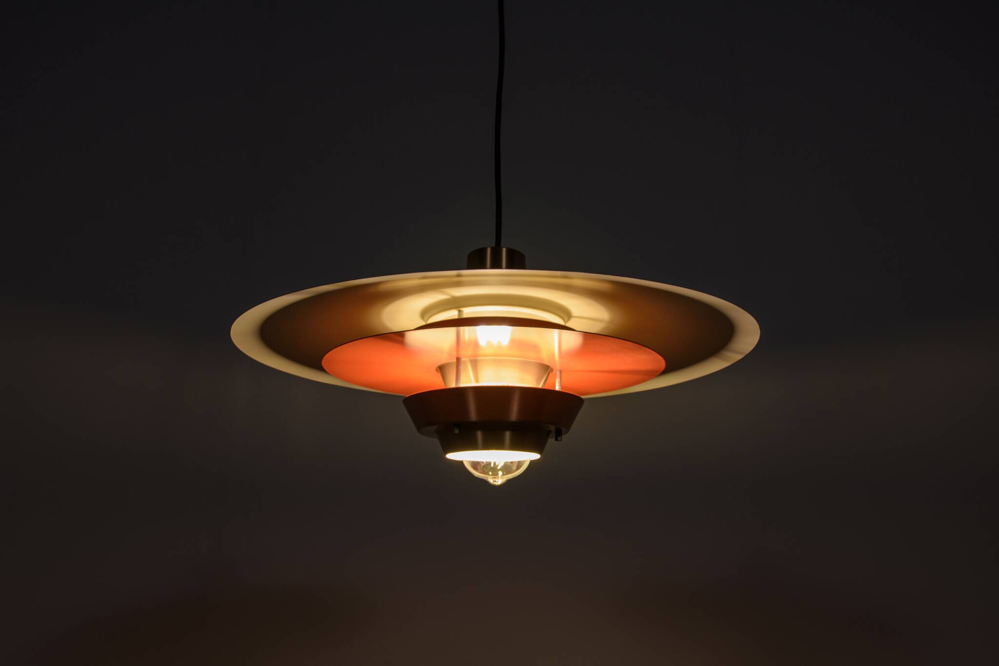 Mid-Century Pendant Lamp, Denmark, 1960s