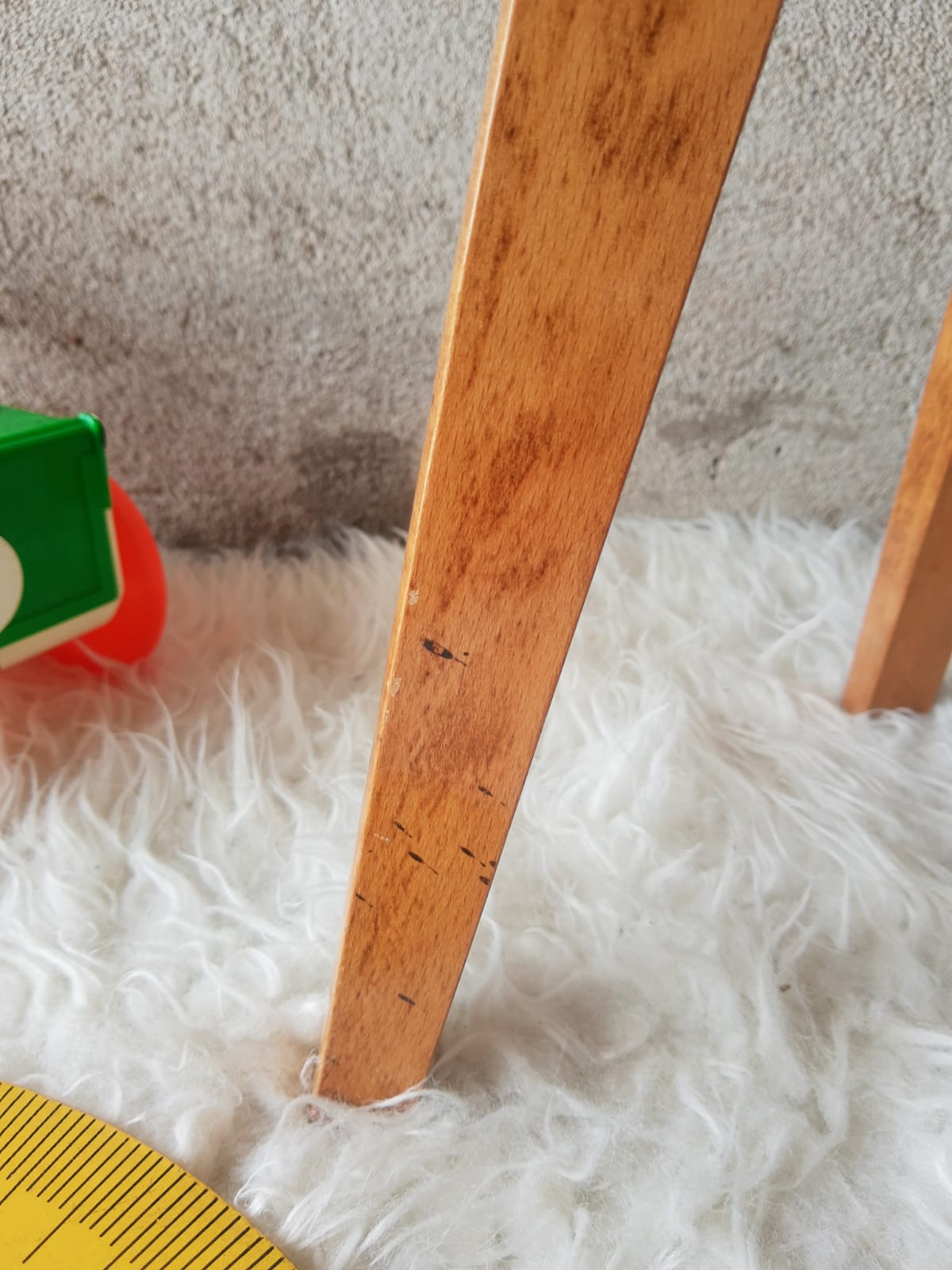 Round stool formica 50-60s vintage