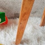 Round stool formica 50-60s vintage