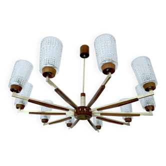 Large Vintage Scandinavian Pendant Light 60s