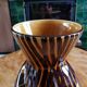 Vintage vase in faience Digoin France