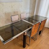 1970s dining room set – La Metal Arredo (Paderno D. Milano) – t