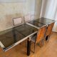 Dining room set La Metal Arredo (Paderno D. Milano), 1970s